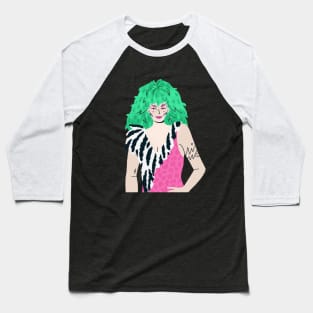 Pizzazz - The Misfits from Jem & The Holograms Baseball T-Shirt